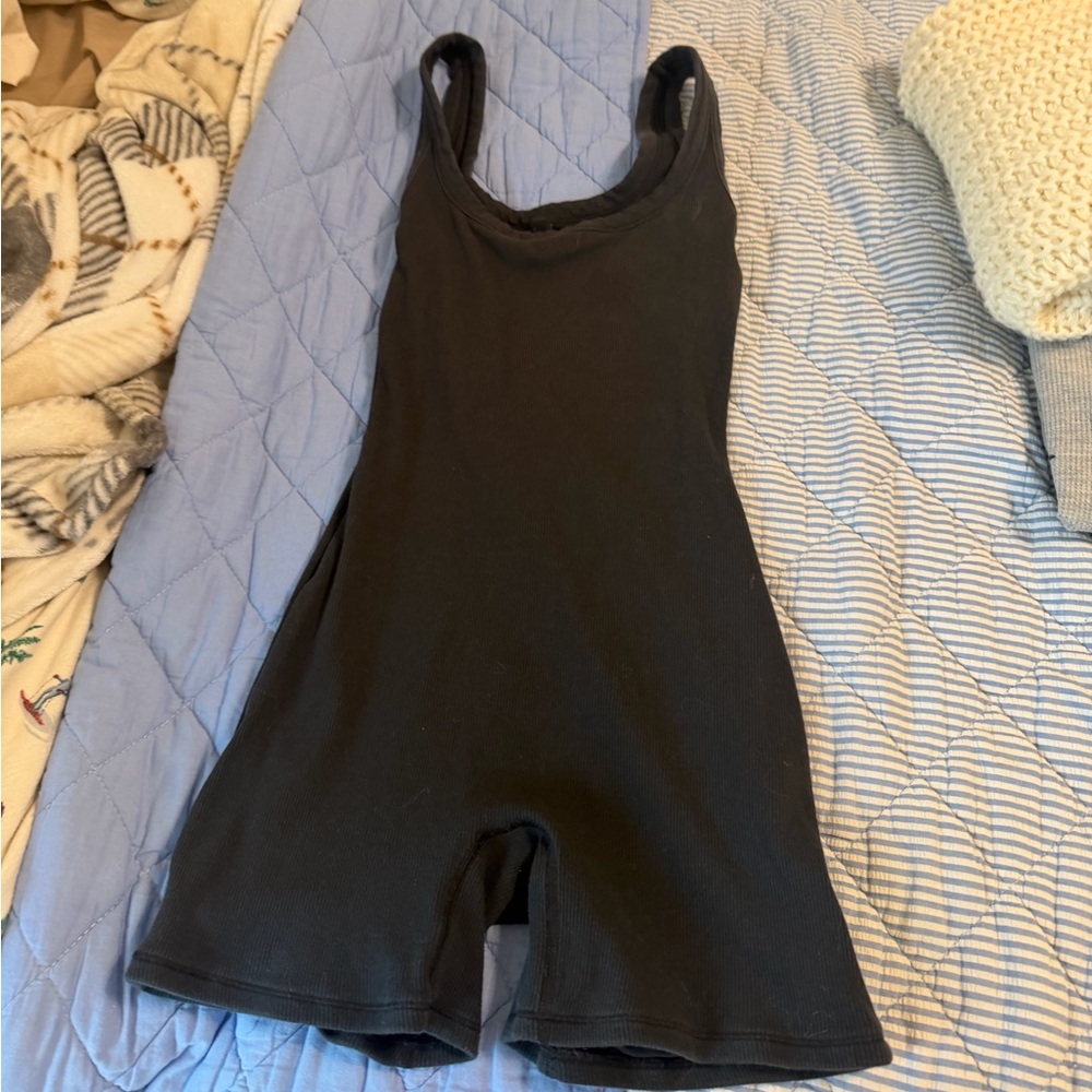 SKIMS Black Jumpsuit